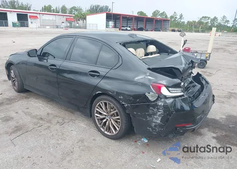 2023 BMW 330I из США, поврежденный, VIN 3MW69FF06P8C93555